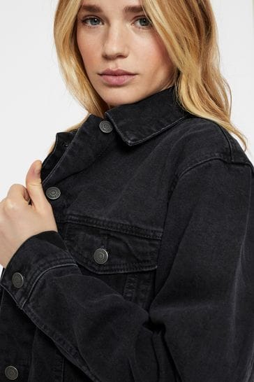 Vero moda discount black denim jacket