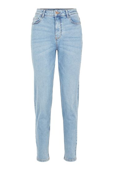 Buy Pieces High Waist Mom Jeans from 