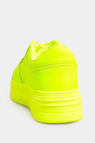Fluorescent yellow best sale trainers
