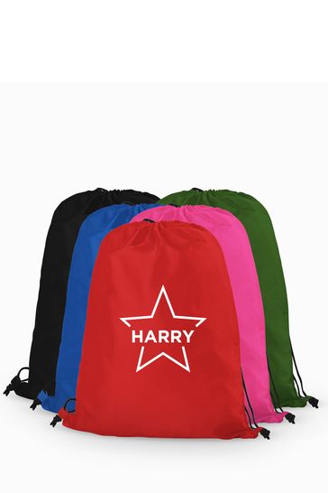 Personalised Star PE Bag by Loveabode
