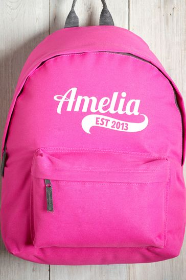 Personalised Backpack By Loveabode