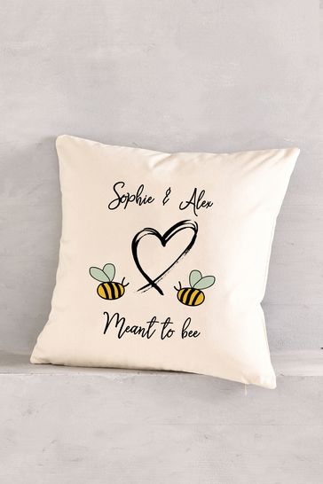 Personalised Meant To Bee Cushion by Loveabode