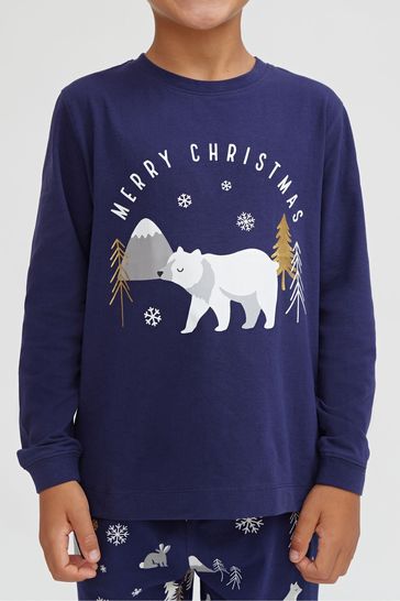 Polar bear online christmas pyjamas