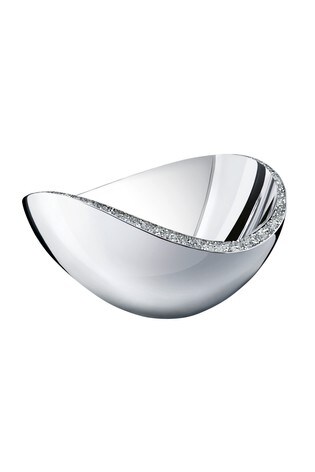 Swarovski Silver Medium Minera Decorative Bowl