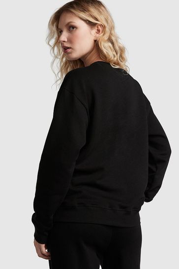 Black oversized shop sweatshirt