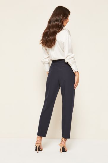 Next petite clearance navy trousers