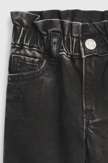 Gap mom cheap jeans black