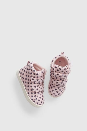 Minnie mouse top high tops