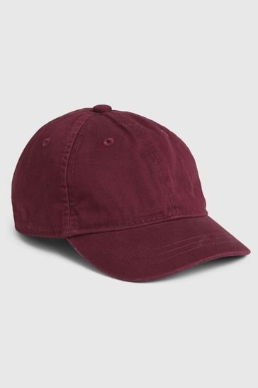 Gap Purple Organic Cotton Washed Baseball Hat
