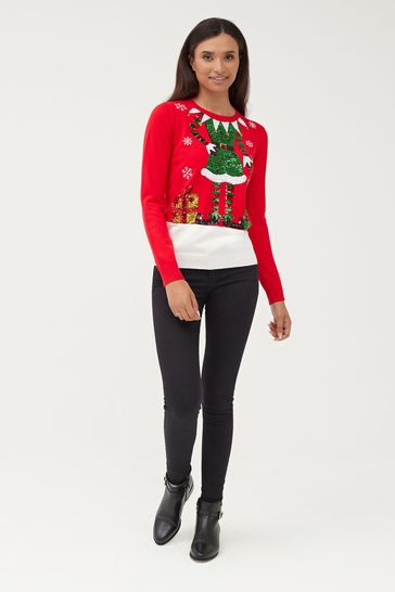 Elf jumper womens best sale