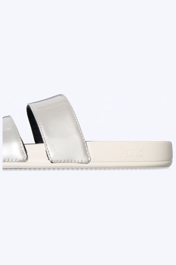 Victoria secret double strap slides sale