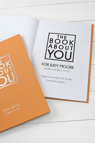 Personalised The Book About You Hardback by Signature Book Publishing