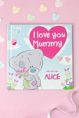 Personalised Tiny Tatty Teddy I Love You Mummy Book by Signature Book Publishing