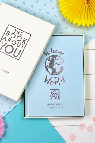 Personalised Welcome To The World Hardback Book With Pink Cover by Signature Book Publishing