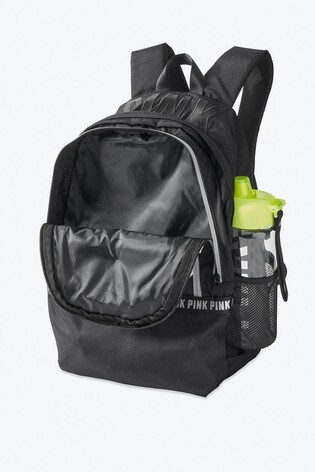 Victoria's secret pink new arrivals collegiate backpack black