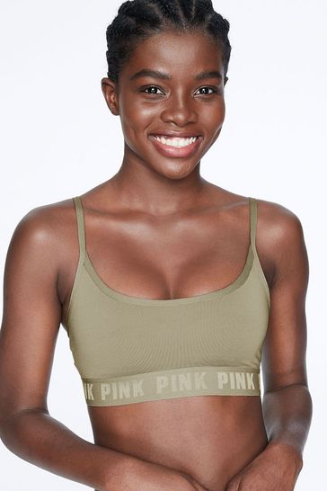 Buy Victoria's Secret PINK Sunkissed Pink Ultimate Lightly Lined Sports  Crop from Next Luxembourg
