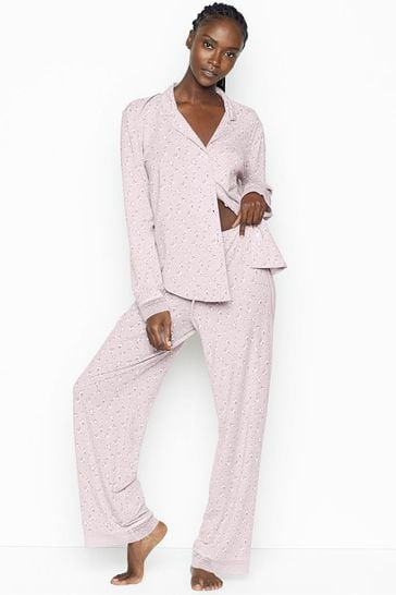 Victoria's Secret Heavenly by Victoria Supersoft Modal Long Pyjamas