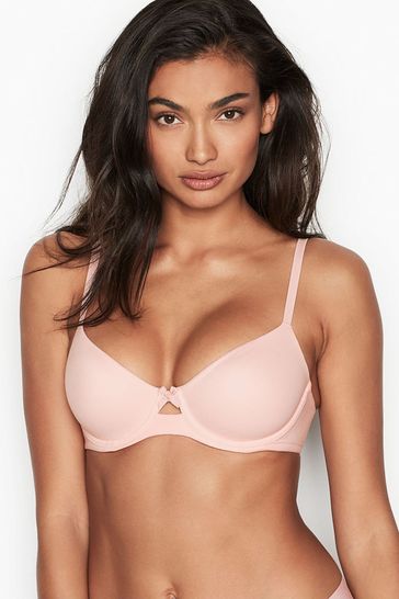 Buy Victoria's Secret Millenial Pink Smooth Unlined Demi Bra from