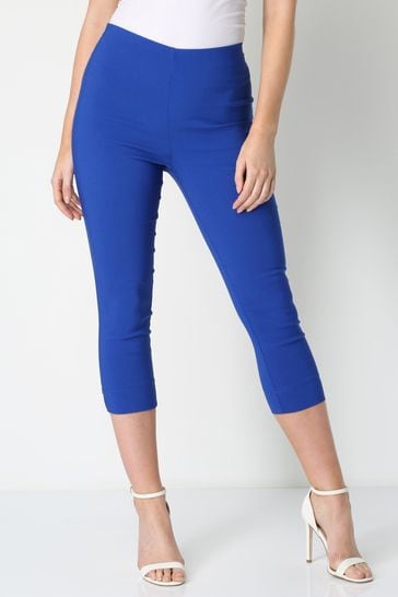 Buy Roman Royal Blue Cropped Stretch Trouser from the Next UK