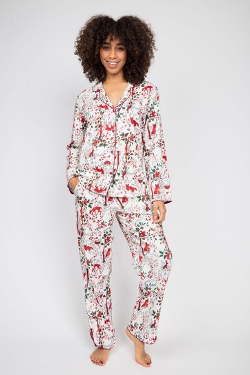Buy Cyberjammies Robyn Woodland Print Pyjamas From The Next Uk Online Shop