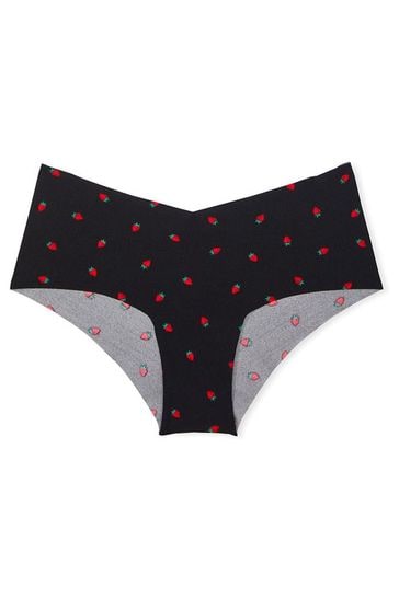 Buy Victoria's Secret Black Ditsy Strawberry No Show Cheeky Knickers from  Next Sweden