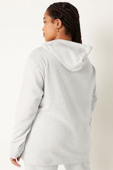 Buy Victoria s Secret PINK Heather Stone Grey Sans Logo Fleece
