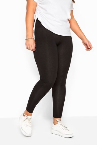 Buy Yours Black 30 inch Tummy Control Soft Touch Leggings from