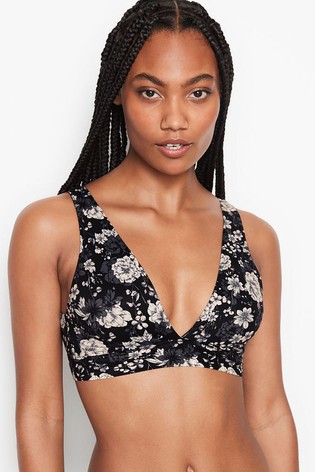 Buy Victoria's Secret Floral Medley Unlined Soft Wireless Lounge Bra from  Next Norway