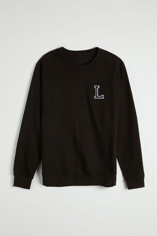 Personalised Monogrammed Sweatshirt by Alphabet