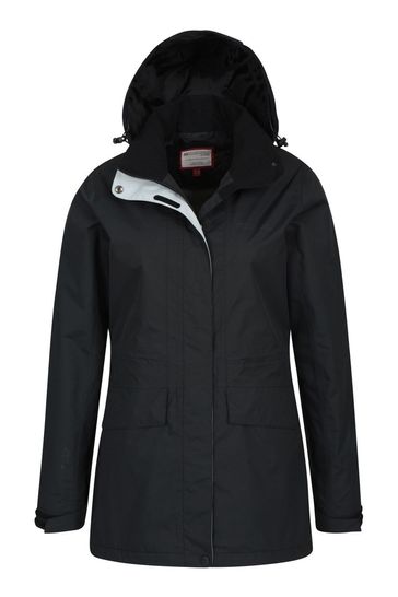 Glacial womens long waterproof sale jacket