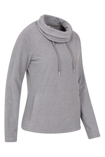Buy Mountain Warehouse Grey Grey Hebridean Womens Cowl Neck Fleece