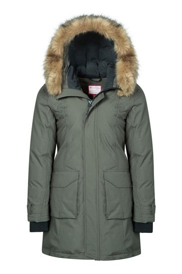 Buy Mountain Warehouse Green Aurora Womens Extreme Down Coat from Next Ireland