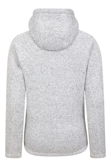 Buy Mountain Warehouse Grey Nevis Womens Borg Lined Hoodie from
