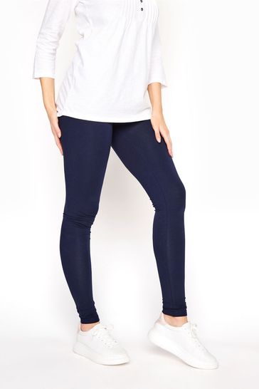 Blue cotton leggings store