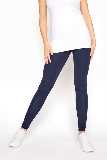 Buy Long Tall Sally Blue Two Pack Cotton Leggings from Next Luxembourg