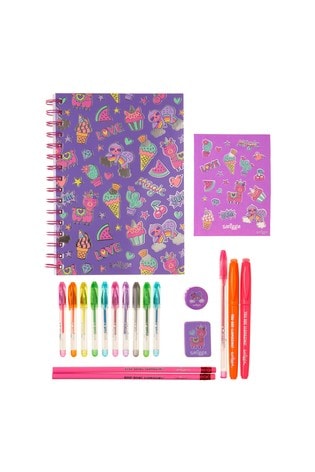 Smiggle Purple Essentials A5 Stationery Kit