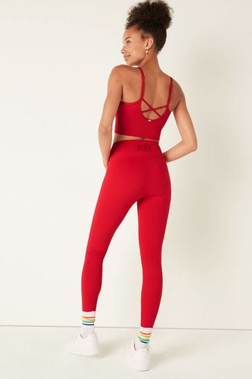 Buy Victoria's Secret PINK Red Pepper Adjustable Waist Ruched Leggings from  Next Luxembourg