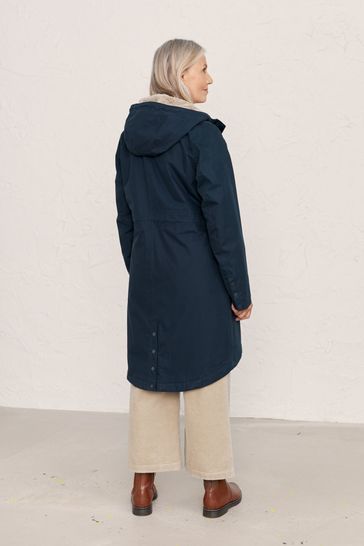 Seasalt Cornwall Black Tall Plant Hunter 2 Coat