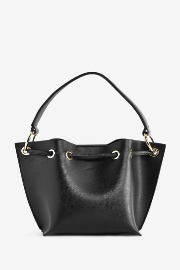 stijl Rondlopen Cerebrum Buy Armani Exchange Black Bucket Bag from Next Netherlands