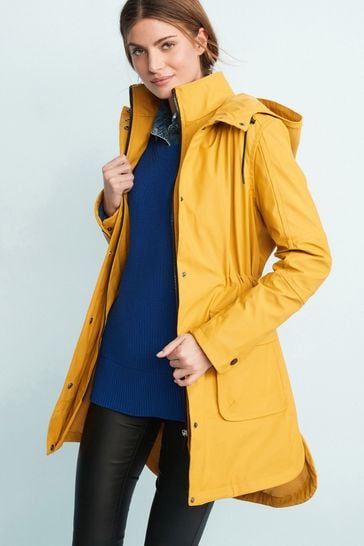 Buy Rubber Mid Length Rain Coat from 