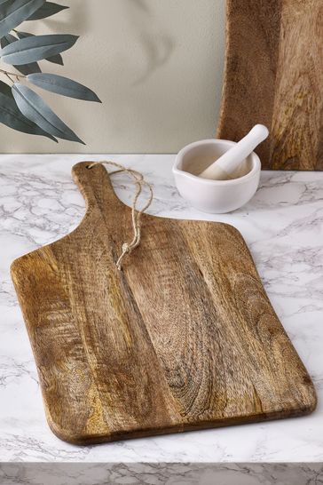 Mango Wood Logan Large Serve Board Serving Platter