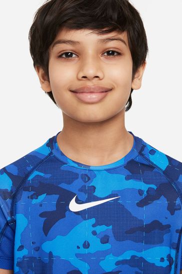 Blue camo nike shirt 2025