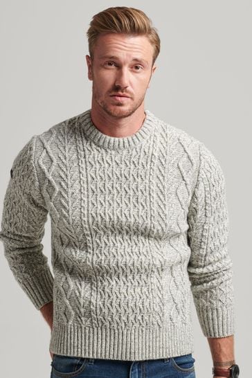 Buy Superdry Jacob Cable Crew Jumper from Next Ireland