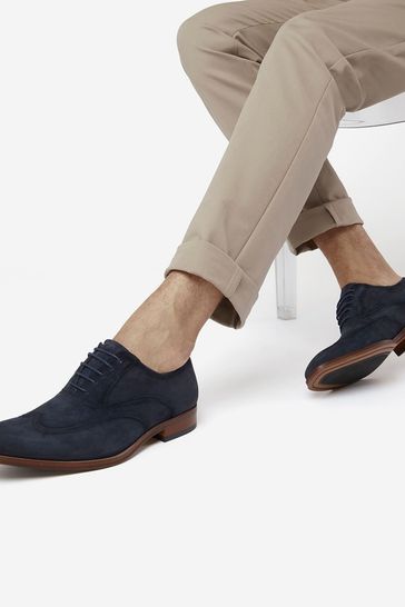 Leger kern Saga Buy Dune London Blue Somersett Lace-Up Oxford Shoes from Next Netherlands