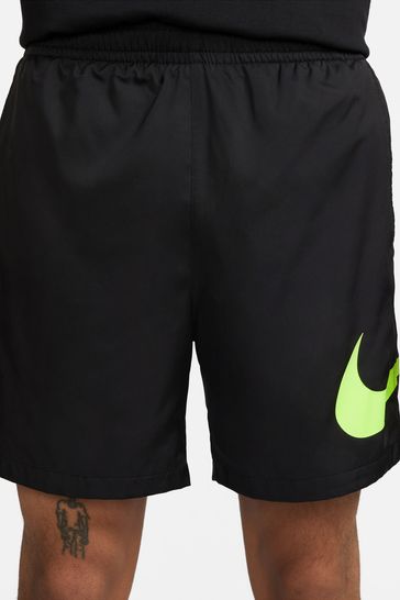Black nike woven best sale shorts