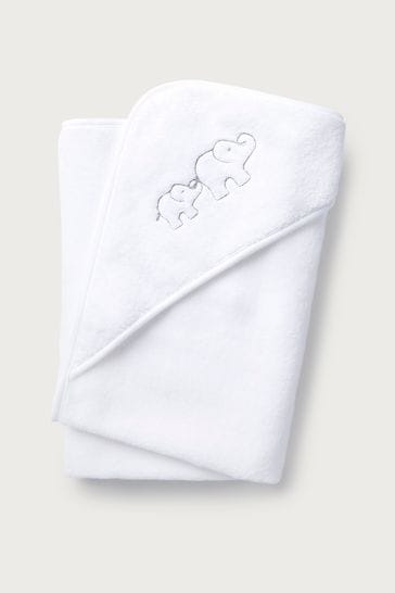 The white discount company baby towel