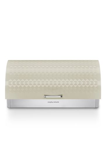 Morphy richards bread bin cream shop