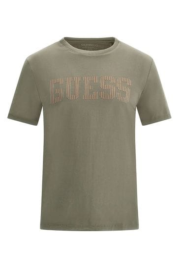 Guess t online shirt green