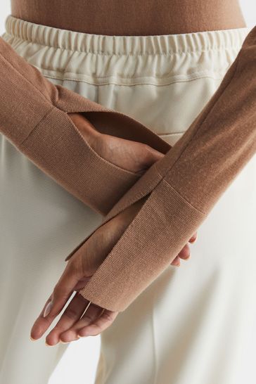 H and hot sale m camel jumper