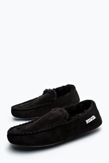 Hype. Mens Moccassin Slippers
